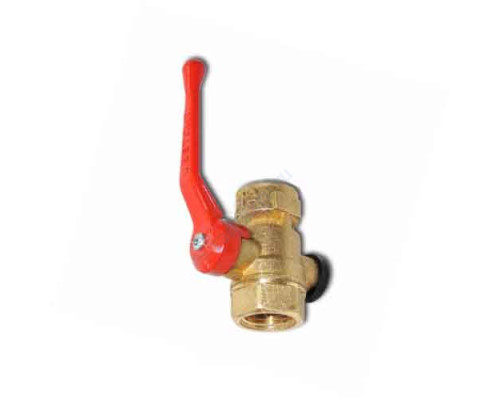 Кран для манометра шаровой латунь 11Б27п11 Цветлит