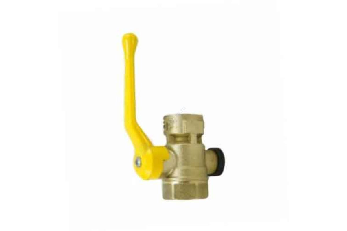 Кран для манометра шаровой латунь 11Б27п10 Цветлит