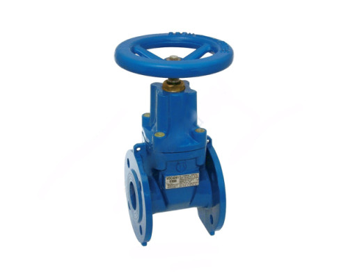 Задвижка чугун VOC4241C аналог МЗВ обрезиненный клин Ду 150 Ру16 до +110 фл Tecofi VOC4241C-00EP0150