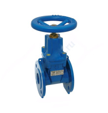 Задвижка чугун VOC4251C аналог МЗВ обрезиненный клин Ду 100 Ру25 до +110 фл Tecofi VOC4251C-00EP0100