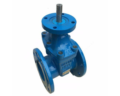 Задвижка чугун VOC4241CM аналог МЗВ обрезиненный клин Ду 80 Ру16 до +110 фл под эл/привод Tecofi VOC4241CM-00EP0080