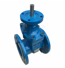 Задвижка чугун VOC4241CM аналог МЗВ обрезиненный клин Ду 200 Ру16 до +110 фл под эл/привод Tecofi VOC4241CM-00EP0200