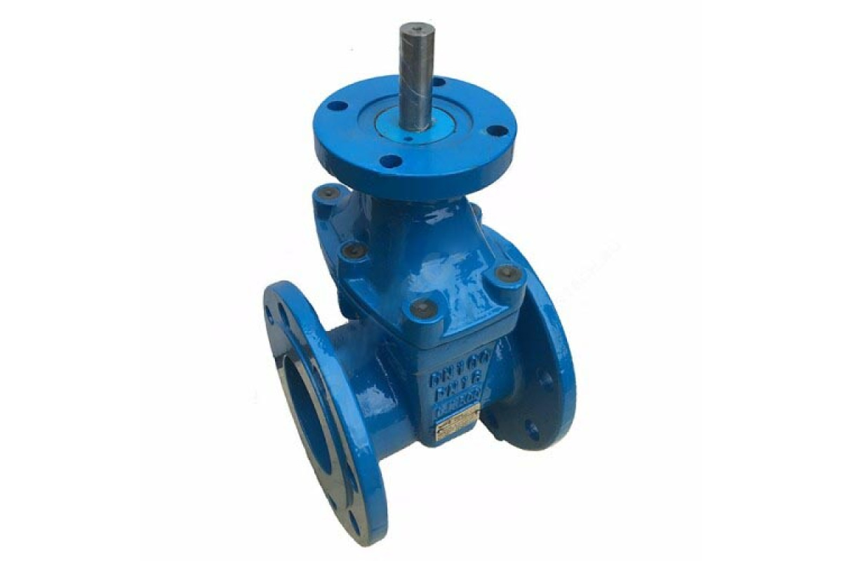 Задвижка чугун VOC4241CM аналог МЗВ обрезиненный клин Ду 300 Ру16 до +110 фл под эл/привод Tecofi VOC4241CM-00EP0300