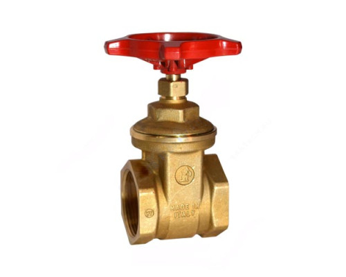 Задвижка клиновая латунь R55 Ду 20 Ру16 ВР маховик Giacomini R55Y004