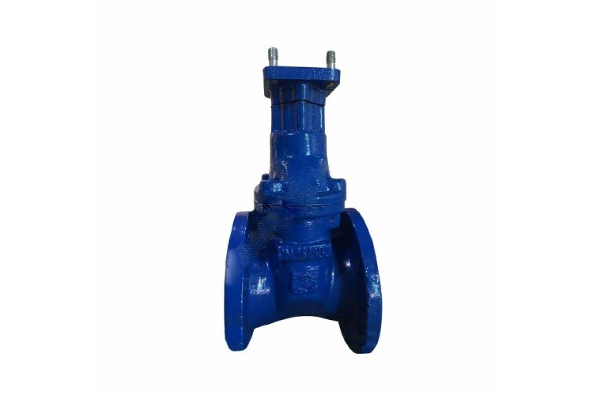 Задвижка чугун 30ч939р МЗВ обрезиненный клин Ду 80 Ру16 до +75 фл под эл/привод Завод им Гаджиева