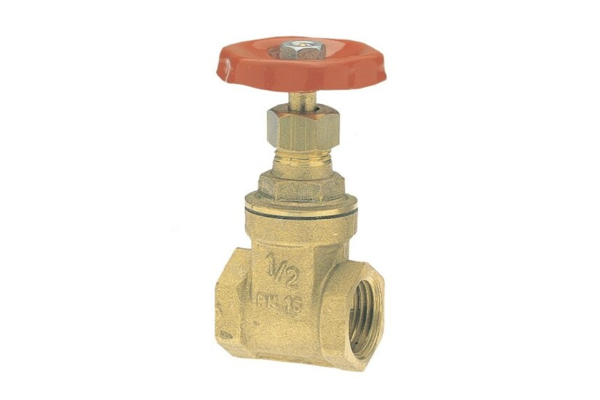 Задвижка клиновая латунь 41 Ду 50 Ру20 ВР маховик Icma 83041AJ05