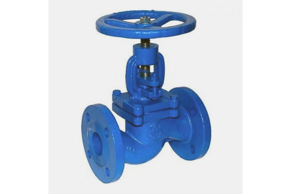 КЛАПАН ЗАПОРНЫЙ ЧУГУН R3240 ДУ 50 РУ16 ТМАКС=184 ОС ФЛ С МАХОВИКОМ TECOFI R3240-0050