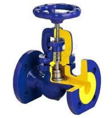 Клапан запорный чугун 215A Ду 15 Ру16 Тмакс=300 оС фл со штурвалом сальниковый Zetkama 215A015C00