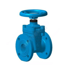 Задвижка чугун 30ч39р обрезиненный клин Ду 80 Ру16 до +115 фл ЛМЗ