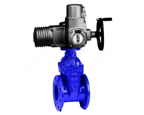 Задвижка чугун 15/42 вода обрезиненный клин фл AVK
