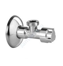 Кран латунный бытовой угловой G1/2"х3/4" Ру10 НР Icma 90519AE07