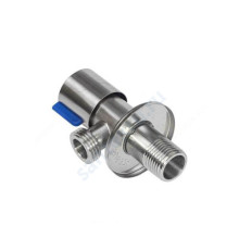 Кран бытовой угловой G1/2"х3/4" Ру10 НР керамическая кран-букса RM-L ATS-1234