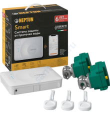 Система защиты от протечек латунь Bugatti Smart 3/4" Ду 20 Ру40 ВР Neptun 2245268