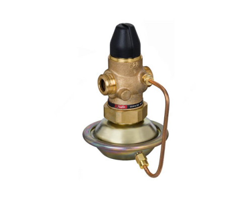 Регулятор расхода бронза AVQ Ду 25 Ру25 НР G1 1/4" Kvs=8м3/ч подача/обратка Danfoss 003H6726