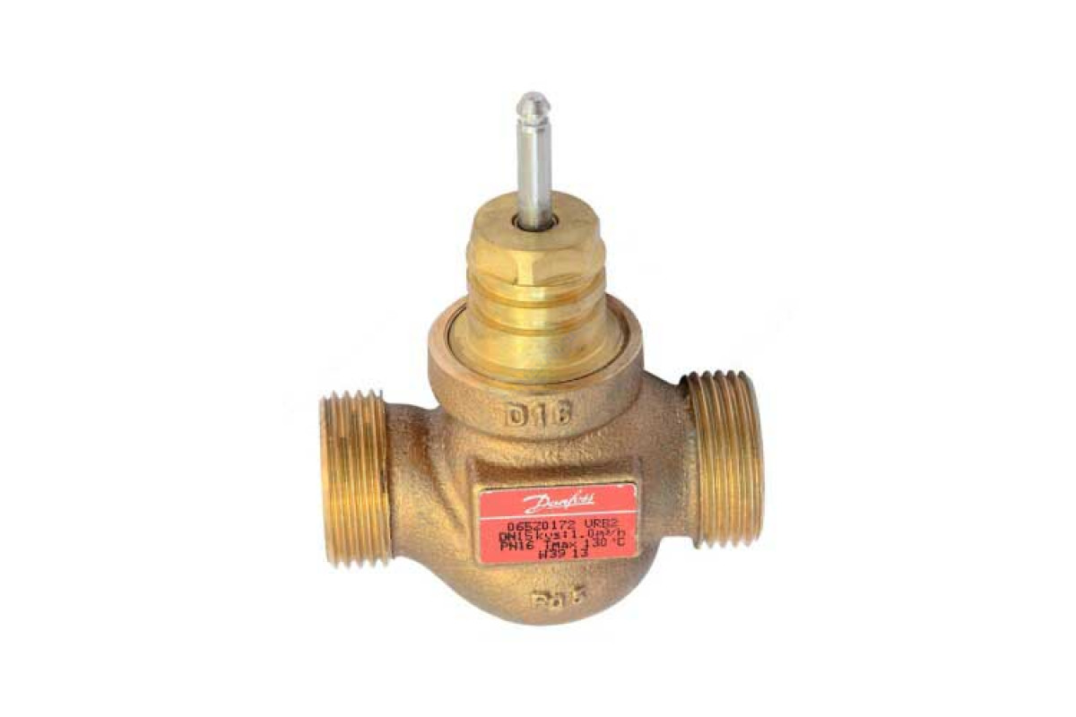 Клапан регулирующий бронза VRB2 Ду 15 НР G1" Kvs=2.5м3/ч Danfoss 065Z0174