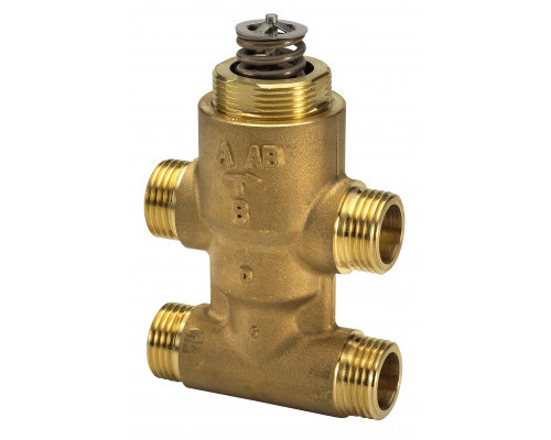 Клапан регулирующий латунь VZ4 Ду 15 Ру16 НР G1/2" Kvs=0.4м3/ч Danfoss 065Z5511