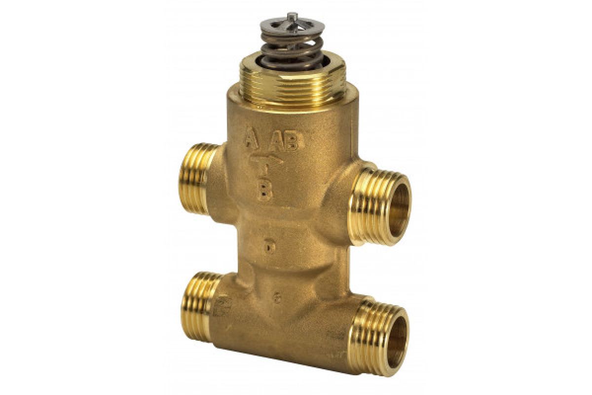 Клапан регулирующий латунь VZ4 Ду 15 Ру16 НР G1/2" Kvs=1.6м3/ч Danfoss 065Z5514