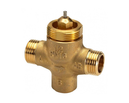 Клапан регулирующий латунь VZL2 Ду 15 Ру16 НР G1/2" Kvs=0.4м3/ч Danfoss 065Z2071