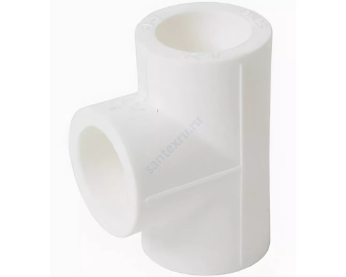 Тройник PP-R переходной белый внутренняя пайка Дн 75х63х75 VALFEX 10756375