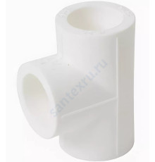 Тройник PP-R переходной белый внутренняя пайка Дн 110х75х110 VALFEX 10107510