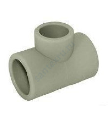 Тройник PP-R серый внутренняя пайка Дн 63 VALFEX 10111063Г