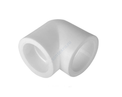 Угольник PP-R серый внутр/наруж пайка Дн 25х90гр Ру25 RTP (РосТурПласт) 19776