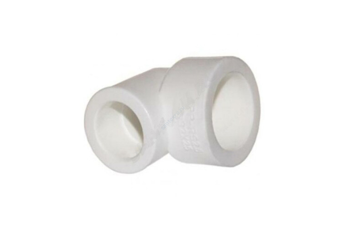 Угольник PP-R переходной белый внутренняя пайка Дн 32х20х90гр RTP (РосТурПласт) 15081