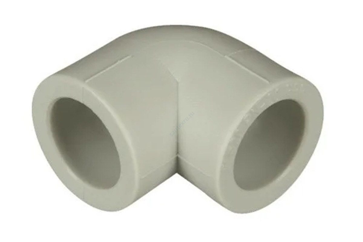 Угольник PP-R серый внутренняя пайка Дн 50х90гр RTP (РосТурПласт) 11035
