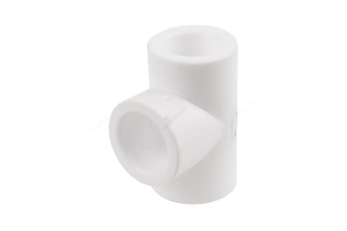 Тройник PP-R белый внутренняя пайка Дн 63 VALFEX 10111063