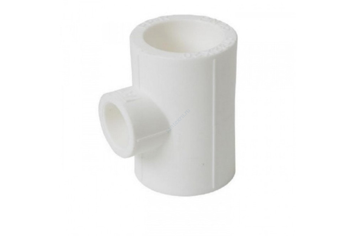 Тройник PP-R переходной белый внутренняя пайка Дн 75х63х75 RTP (РосТурПласт) 15999