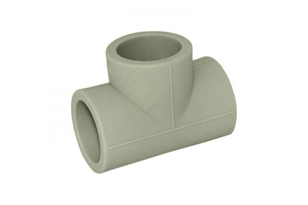 Тройник PP-R переходной серый внутренняя пайка Дн 50х25х50 RTP (РосТурПласт) 11017