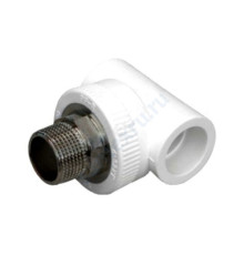 Тройник PP-R комбинированный под ключ белый НР Дн 40х1 1/4" RTP (РосТурПласт)