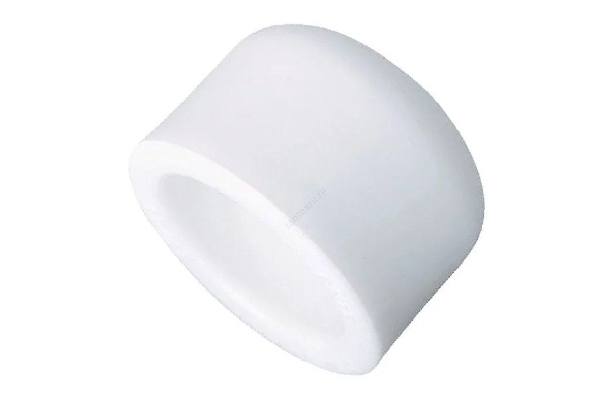 Заглушка (пробка) PP-R белая внутренняя пайка Дн 40 VALFEX 10162040