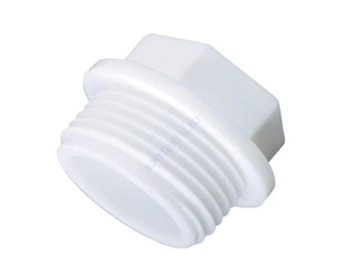 Заглушка (пробка) PP-R белая НР Дн 20х1/2" VALFEX 10163020