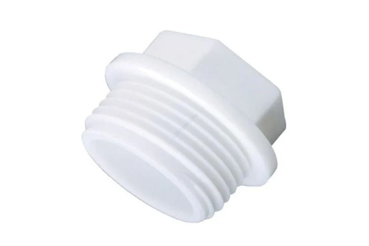 Заглушка (пробка) PP-R белая НР Дн 25х3/4" VALFEX 10163025