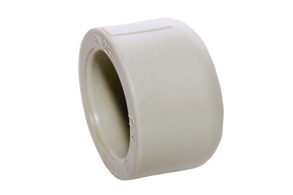 Заглушка (пробка) PP-R серая внутренняя пайка Дн 40 VALFEX 10162040Г