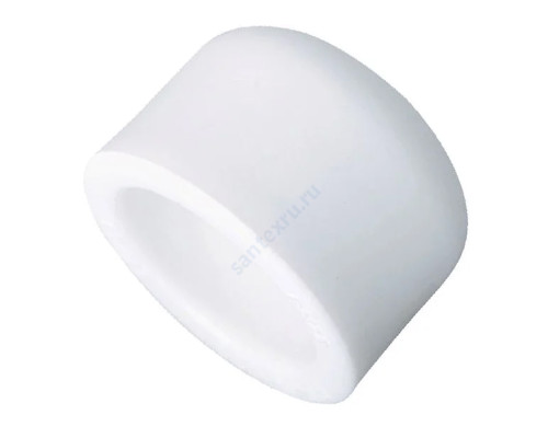 Заглушка (пробка) PP-R белая внутренняя пайка Дн 50 RTP (РосТурПласт) 10552