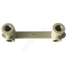 Планка PP-R монтажная серая ВР Дн 25х1/2" VALFEX 10124025Г 