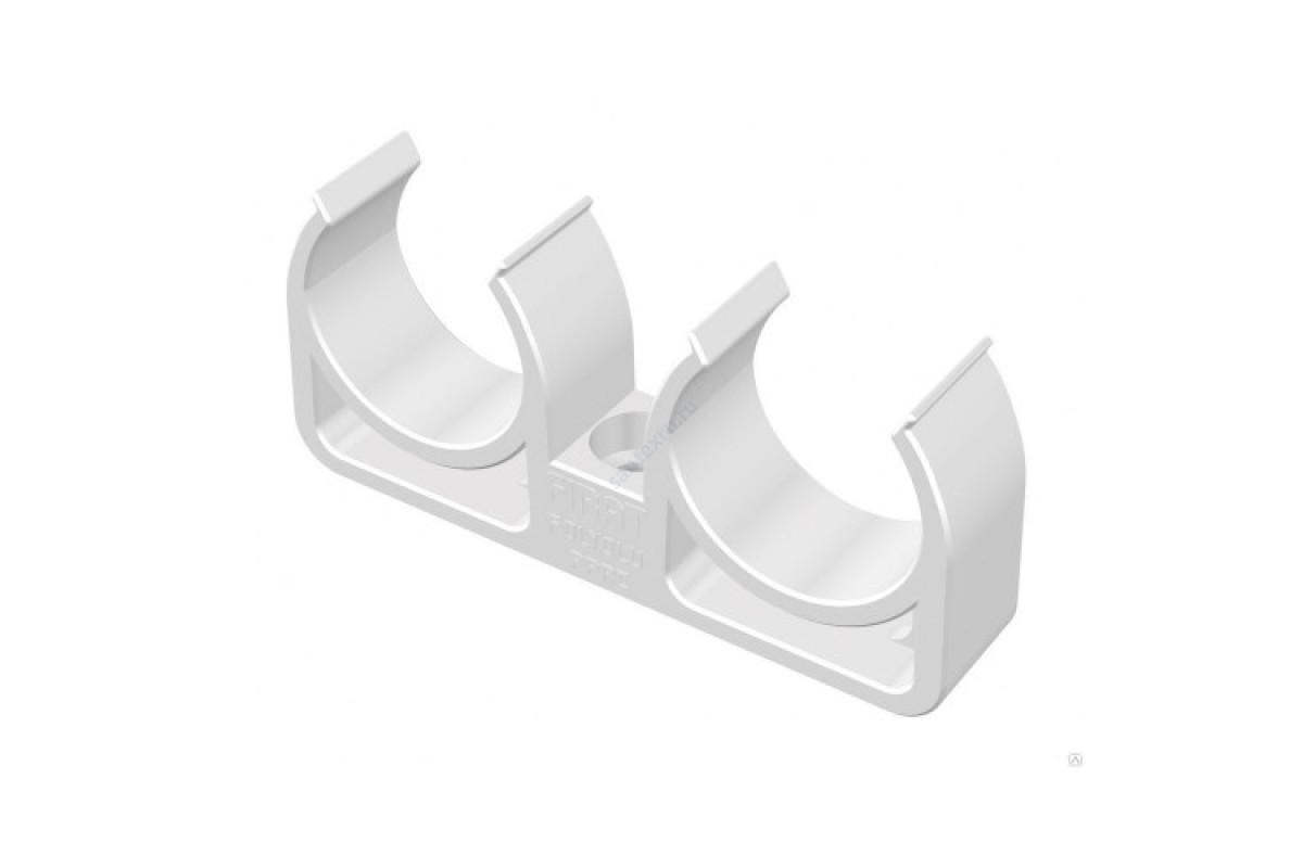  Опора PP-R двойная белая Дн 20 VALFEX 10161020
