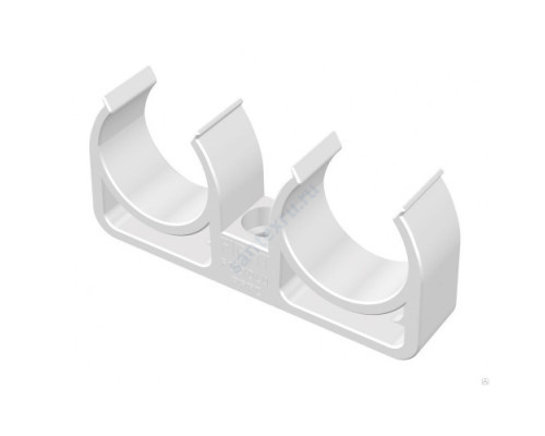  Опора PP-R двойная белая Дн 20 VALFEX 10161020