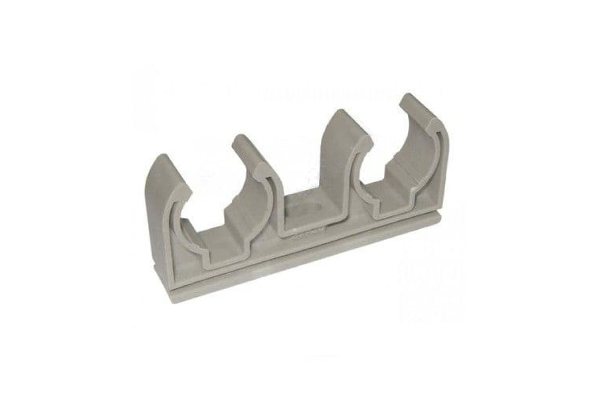 Опора PP-R двойная серая Дн 25 RTP (РосТурПласт) 10972