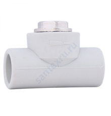 Фильтр PP-R сетчатый серый внутренняя пайка Дн 25х90гр RTP (РосТурПласт) 15738