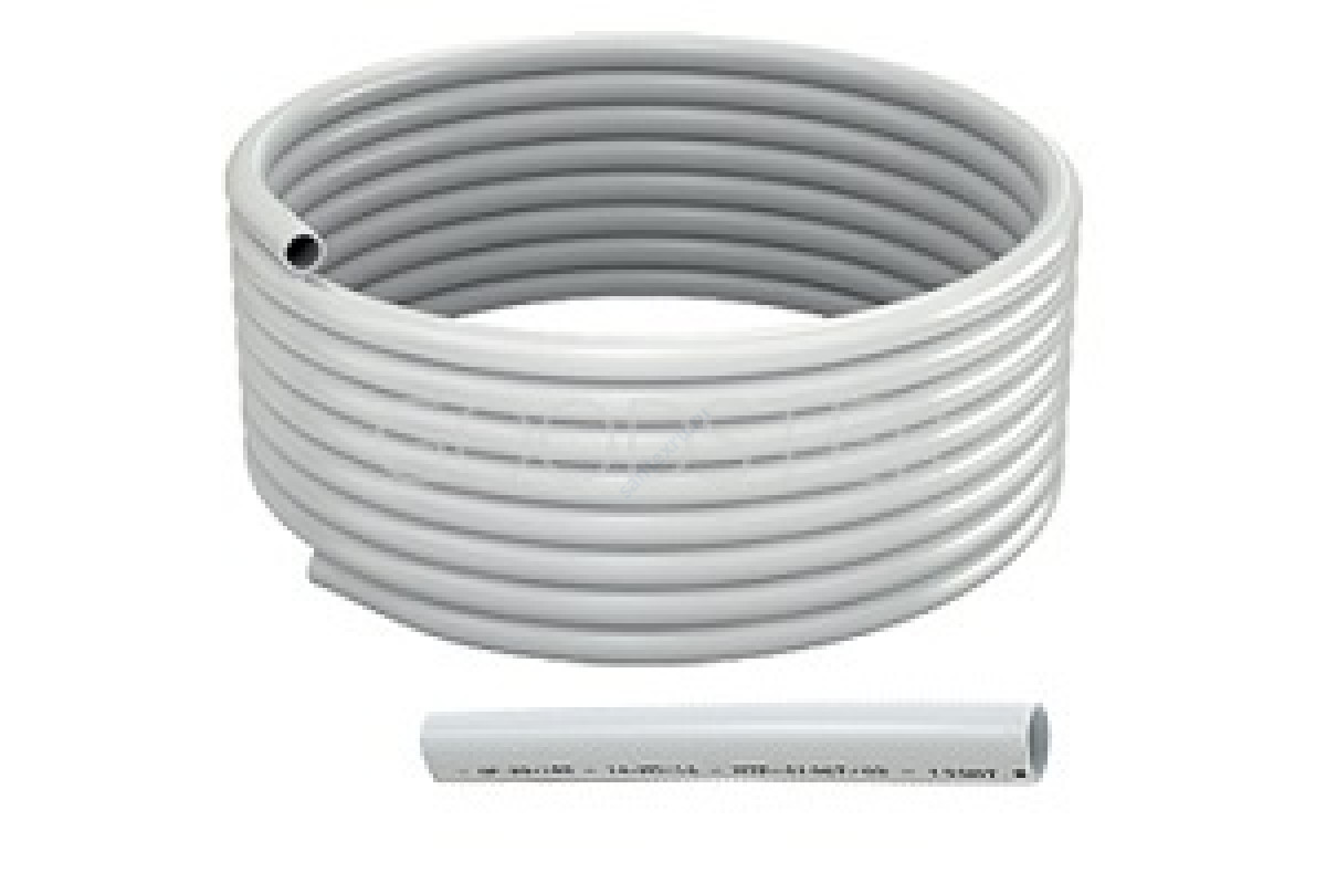Труба МП PEX-AL-PEX R999 Дн 26х3,0 Ру10 бухта 50м белый 95С Giacomini R999Y173
