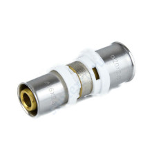 Муфта переходная МП латунь никель пресс 8004 Дн 20х16 ГОСТ 32415-2013 Aquasfera 8004-01