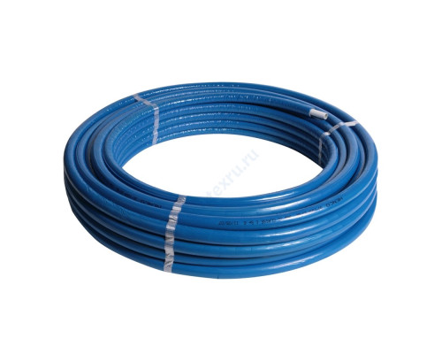 Труба PEX-AL-PEX R999I Дн 16х2,0 Ру10 бухта 50м синий в изоляции Giacomini R999IY225