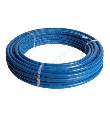 Труба PEX-AL-PEX R999I Дн 20х2,0 Ру10 бухта 50м синий в изоляции Giacomini R999IY245