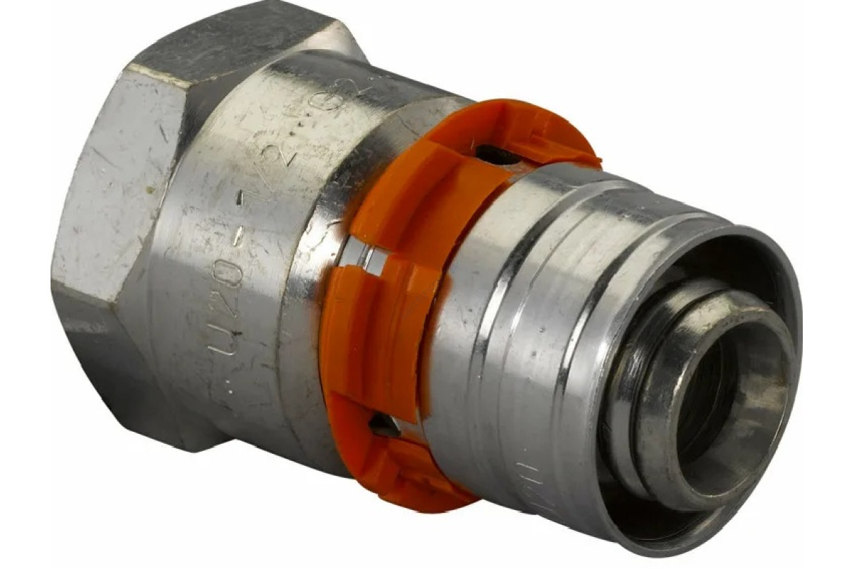 Муфта МП латунь пресс MLC Дн 40х1 1/4" Ру10 ВР Uponor 1046903 (1014630)