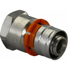 Муфта МП латунь пресс MLC Дн 40х1 1/2" Ру10 ВР Uponor 1046904 (1014633)