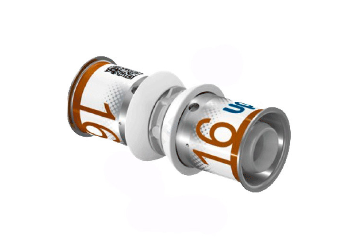 Муфта МП латунь пресс S-PRESS PLUS Дн 25 Ру10 Uponor 1039935 