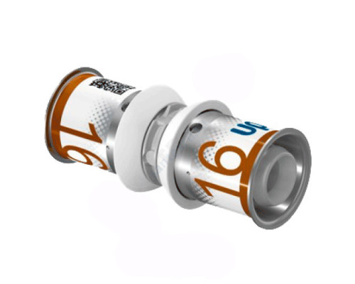 Муфта МП латунь пресс S-PRESS PLUS Дн 25 Ру10 Uponor 1039935 